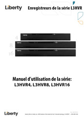 Liberty L3HVR4 Manuel D'utilisation