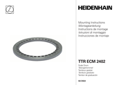 HEIDENHAIN TTR ECM 2402 Instructions De Montage