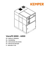 Kemper VacuFil 4000 Notice D'utilisation