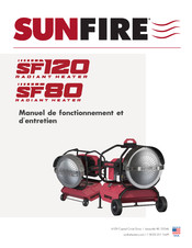 Sunfire SF120 Manuel De Fonctionnement Et D'entretien