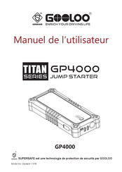 Gooloo Titan Serie Manuel De L'utilisateur