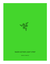 Razer AETHER LIGHT STRIP Mode D'emploi