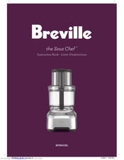 Breville the Sous Chef BFP800XL Livret D'instructions