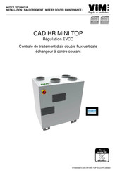 ViM CAD HR MINI TOP Notice Technique