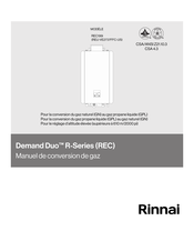 Rinnai Demand Duo REC199i Mode D'emploi