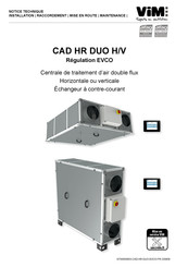 ViM CAD HR DUO H Notice Technique