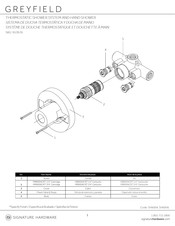 Signature Hardware GREYFIELD 953976 Manuel D'installation