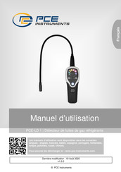 PCE Instruments PCE-LD 1 Manuel D'utilisation