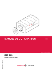 Pfeiffer Vacuum IMR 265 Manuel De L'utilisateur