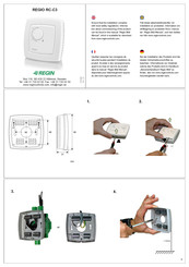 Regin REGIO RC-C3 Guide Rapide