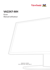 ViewSonic VA2247-MH-1T Manuel Utilisateur