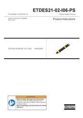 Atlas Copco 8436022002 Mode D'emploi