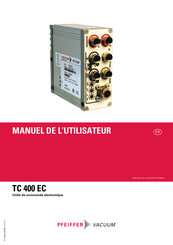 Pfeiffer Vacuum TC 400 EC Manuel De L'utilisateur