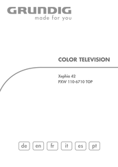 Grundig PXW 110-6710 TOP Mode D'emploi