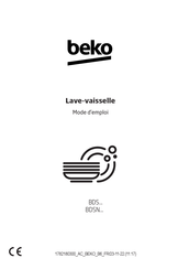 Beko BDSN Série Mode D'emploi