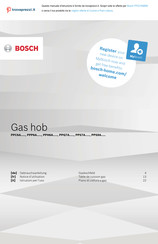 Bosch PPQ7A6B90 Notice D'utilisation