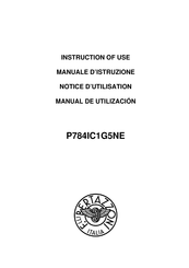 Bertazzoni P784IC1G5NE Notice D'utilisation