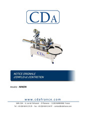 CDA NINON Notice D'emploi