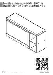 Happy Garden IVAN SHO31 Instructions D'assemblage