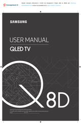 Samsung QE55Q8DNATXXH Manuel De L'utilisateur