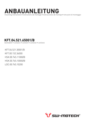 SW-Motech KFT.04.521.30001/B Instructions De Montage