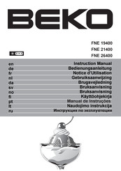 Beko FNE 26400 Notice D'utilisation