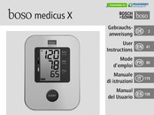 Bosch+Sohn boso medicus X Mode D'emploi