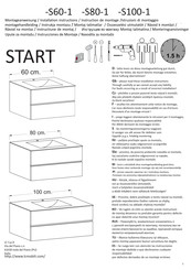 LC START-S60-1 Instructions De Montage