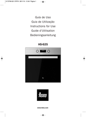 Teka HS-625 Guide D'utilisation