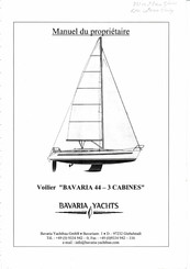 Bavaria Yachts BAVARIA 44 Manuel Du Propriétaire
