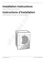 Frigidaire GCEQ2170KE0 Instructions D'installation