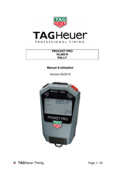 TAG Heuer PROCKET PRO HL400-R RALLY Manuel D'utilisation