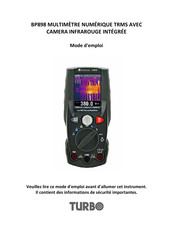 Turbotech BP898 Mode D'emploi