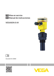 Vega SON S 61 Mise En Service