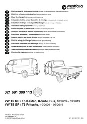 Westfalia Automotive 321 681 300 113 Notice De Montage Et D'utilisation