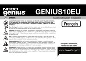 NOCO Genius 10EU Guide D'utilisation Et Garantie