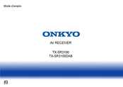 Onkyo TX-SR3100 Mode D'emploi