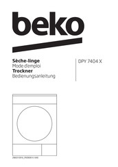 Beko DPY 7404 X Mode D'emploi
