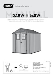 Keter DARWIN 6x8W Mode D'emploi