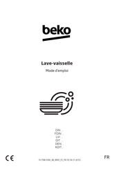 Beko KDIT Série Mode D'emploi