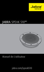 Jabra SPEAK 510 MC Manuel De L'utilisateur