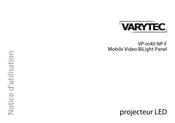 Varytec VP-m40 NP-F Mobile Video BiLight Panel Manuel D'utilisation