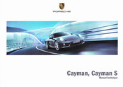 Porsche Cayman 2012 Manuel Technique