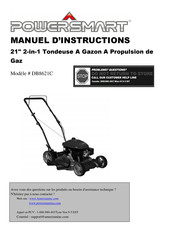 Powersmart DB8621C Manuel D'instructions