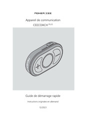 PEIKER CEE CEECOACH PLUS Guide De Démarrage Rapide