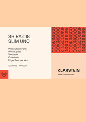 Klarstein Shiraz 18 Slim Mode D'emploi