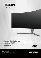 AOC AGON PRO AG456UCZD Manuel D'utilisation