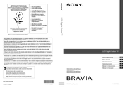 Sony Bravia KDL-32P3500 Mode D'emploi