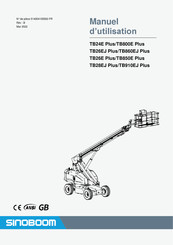 Sinoboom TB26EJ Plus Manuel D'utilisation