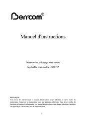 Berrcom JXB-195 Manuel D'instructions